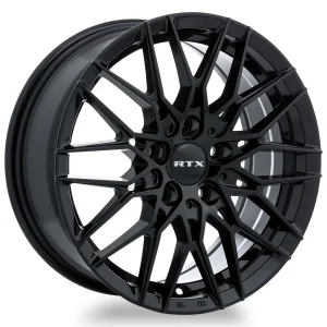 RTX Wheels – V20 – Black – 16″x7″ 40mm – All weather Wheels – 082937